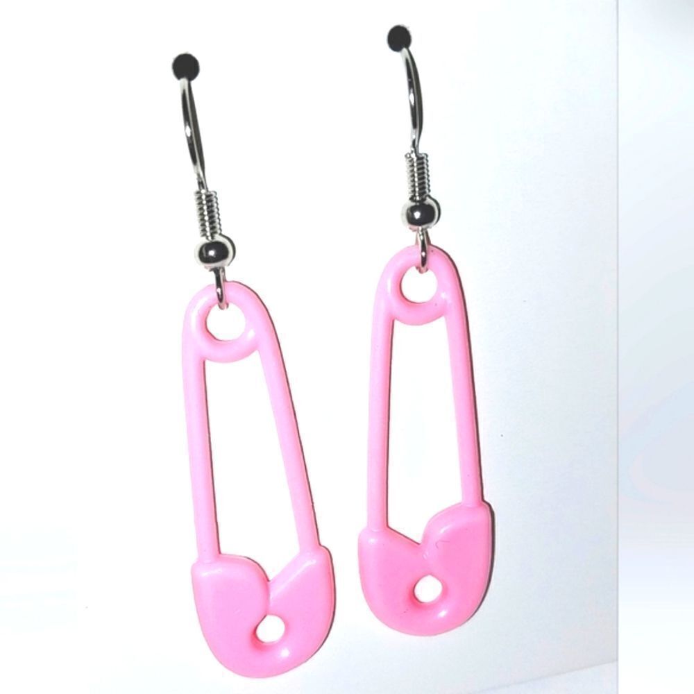 Pink Pin Super cute fashion earrings For Adults and Kids